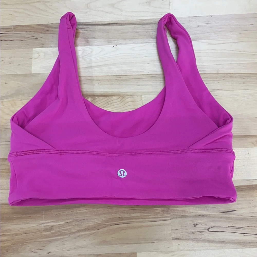 Lululemon Hot Pink Sports Bra - Picture 2 of 2